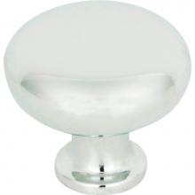 Atlas A819-CH - Round Knob 1 1/4 Inch Polished Chrome