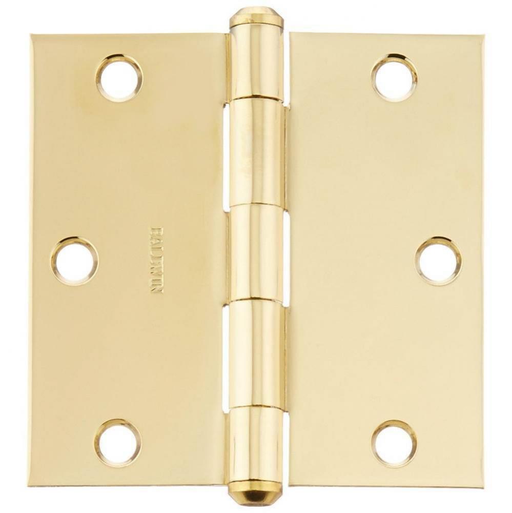 3.5IN - SQ HINGE 1EA BR 003