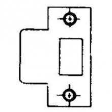 Baldwin 5510.151.E178 - 5510 1-7/8 LIP TO CTR ST