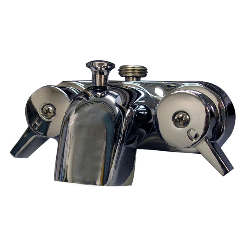Diverter Bathcock Spout 1/2'' connection,Polished Chrome