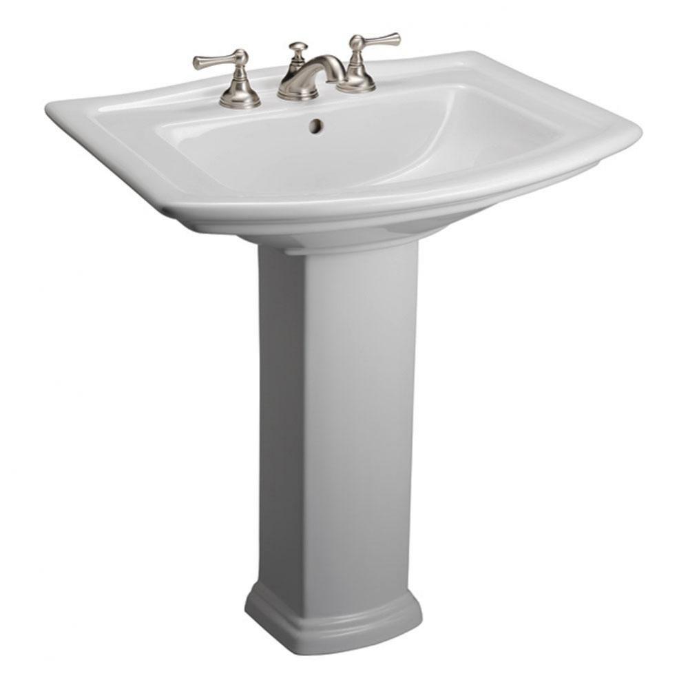 Washington 765 Pedestal Lavatory, 4''cc,  White