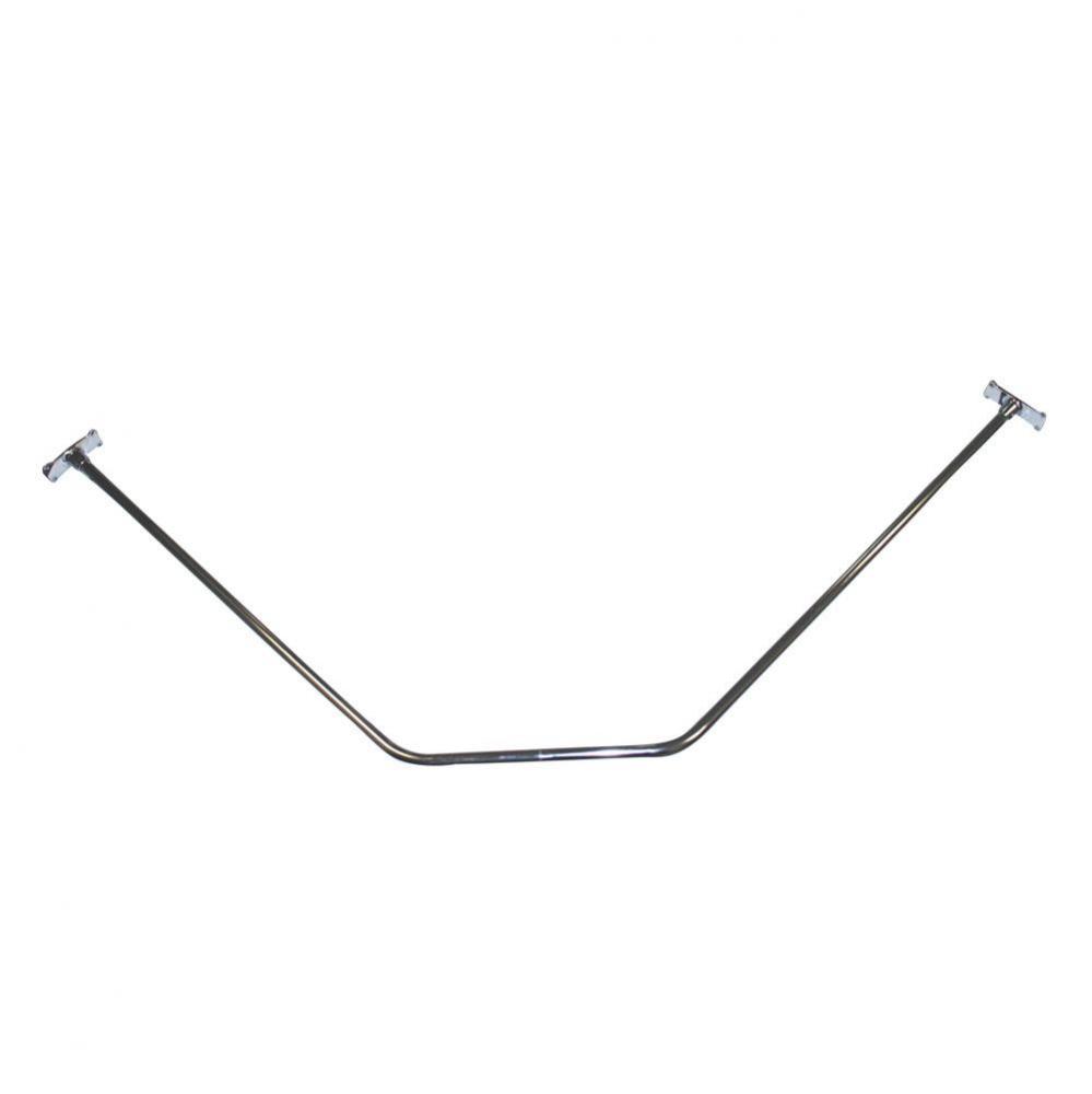 4156 Neo Angle Shower Rod,  36x16x36'', Polished Chrome