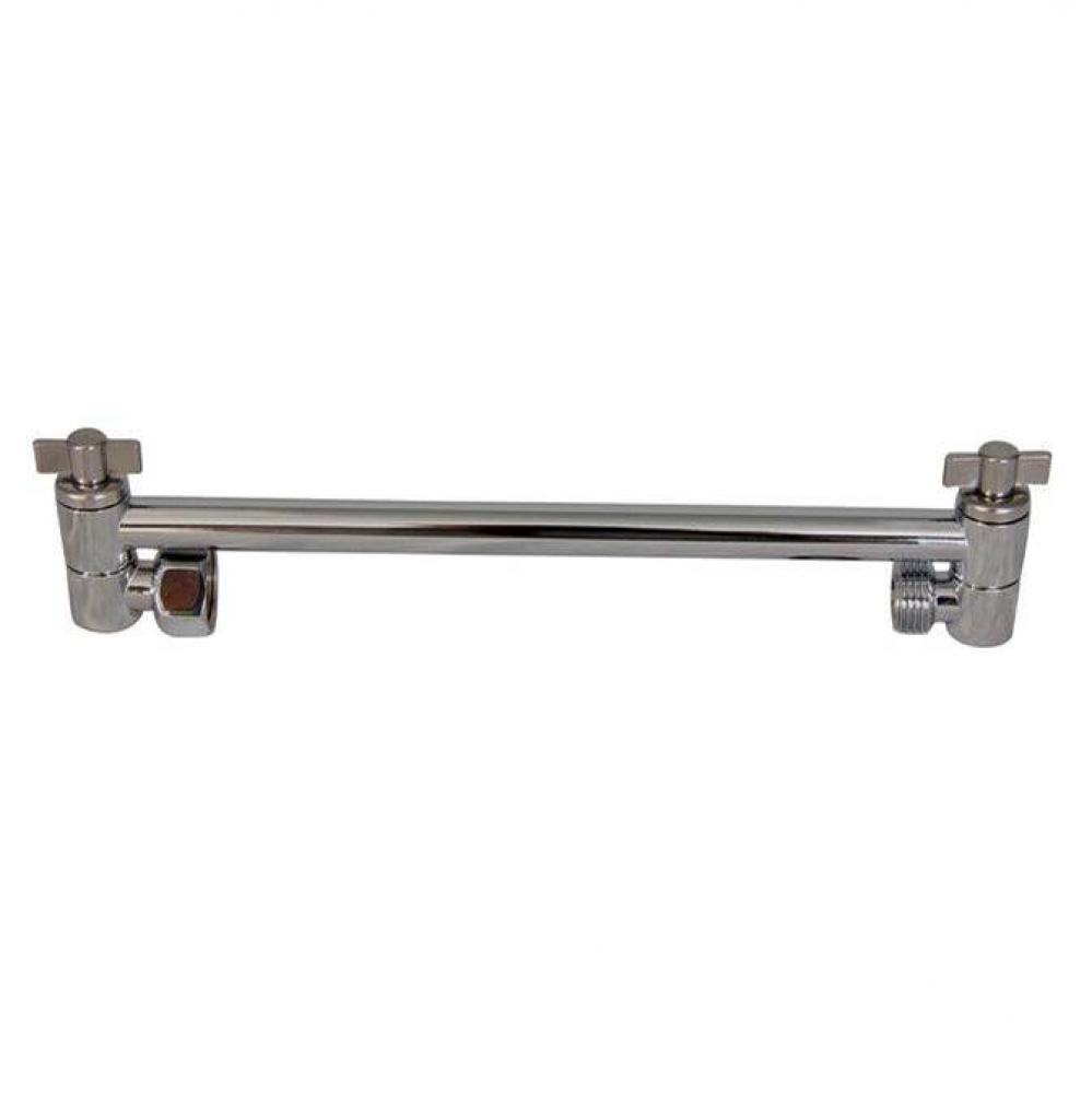 10'' Adjustable Shower Arm ONLY Polished Chrome