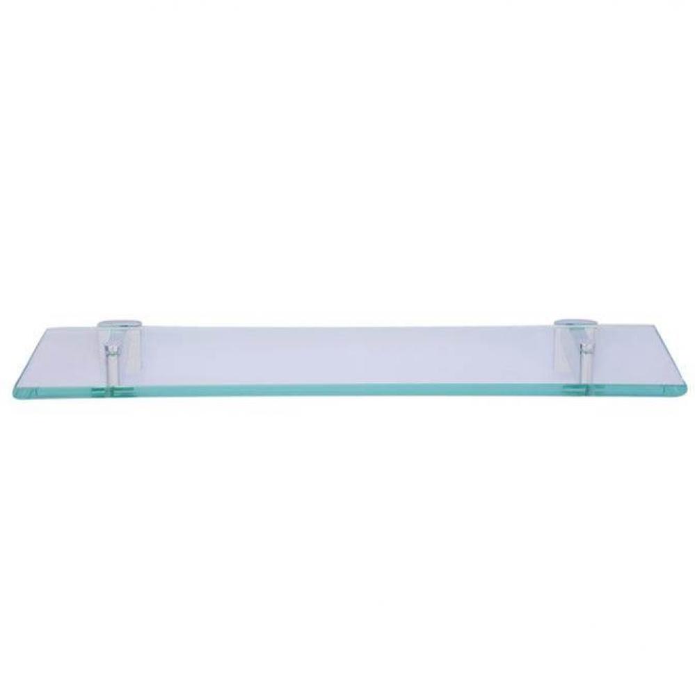 Nayland Glass Shelf Polished Chrome