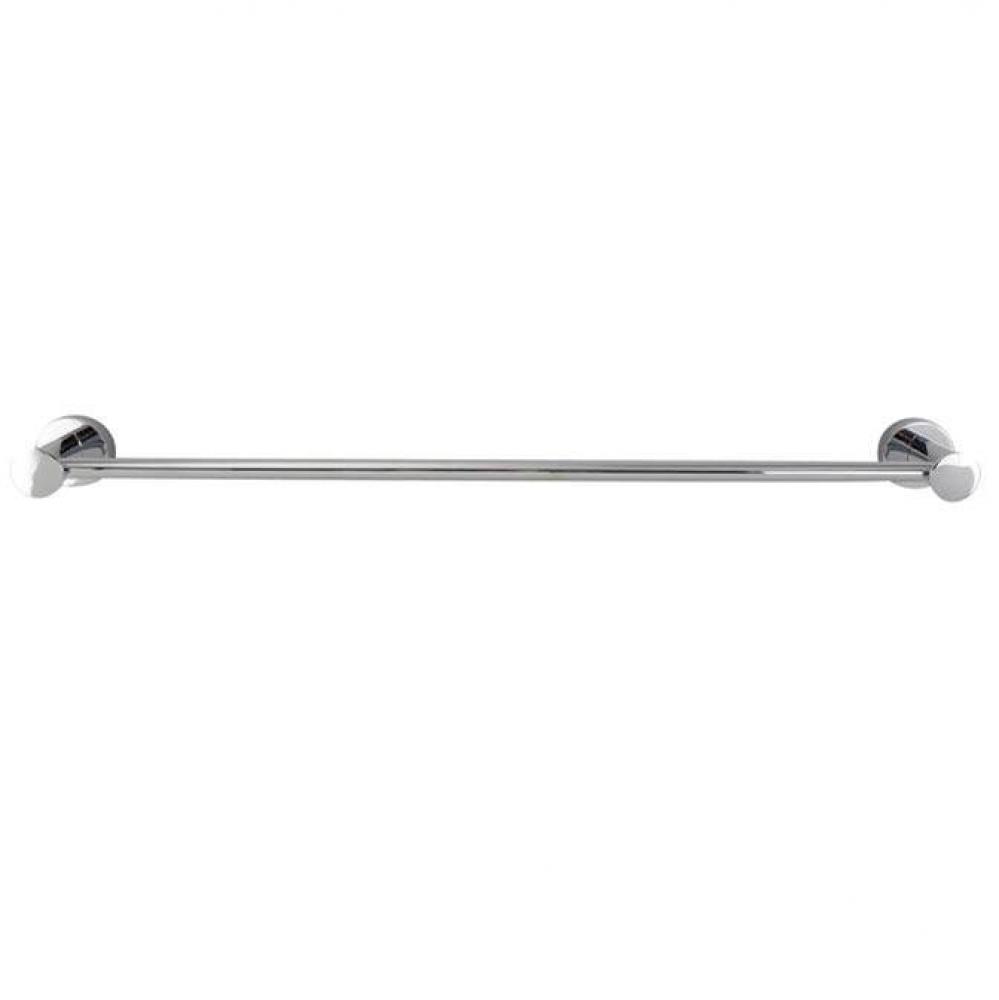 Plumer Towel Bar, 24'', Polished Chrome