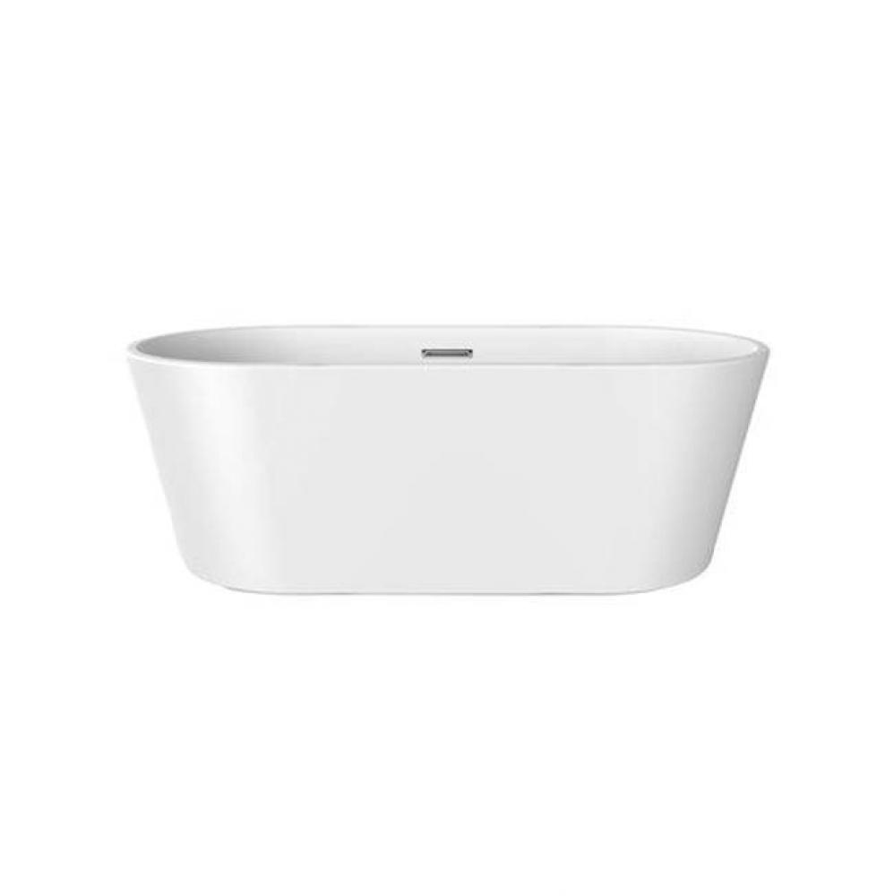 Oswald 59'' Freestanding AC Tub,W/Internal Drain & OF MB