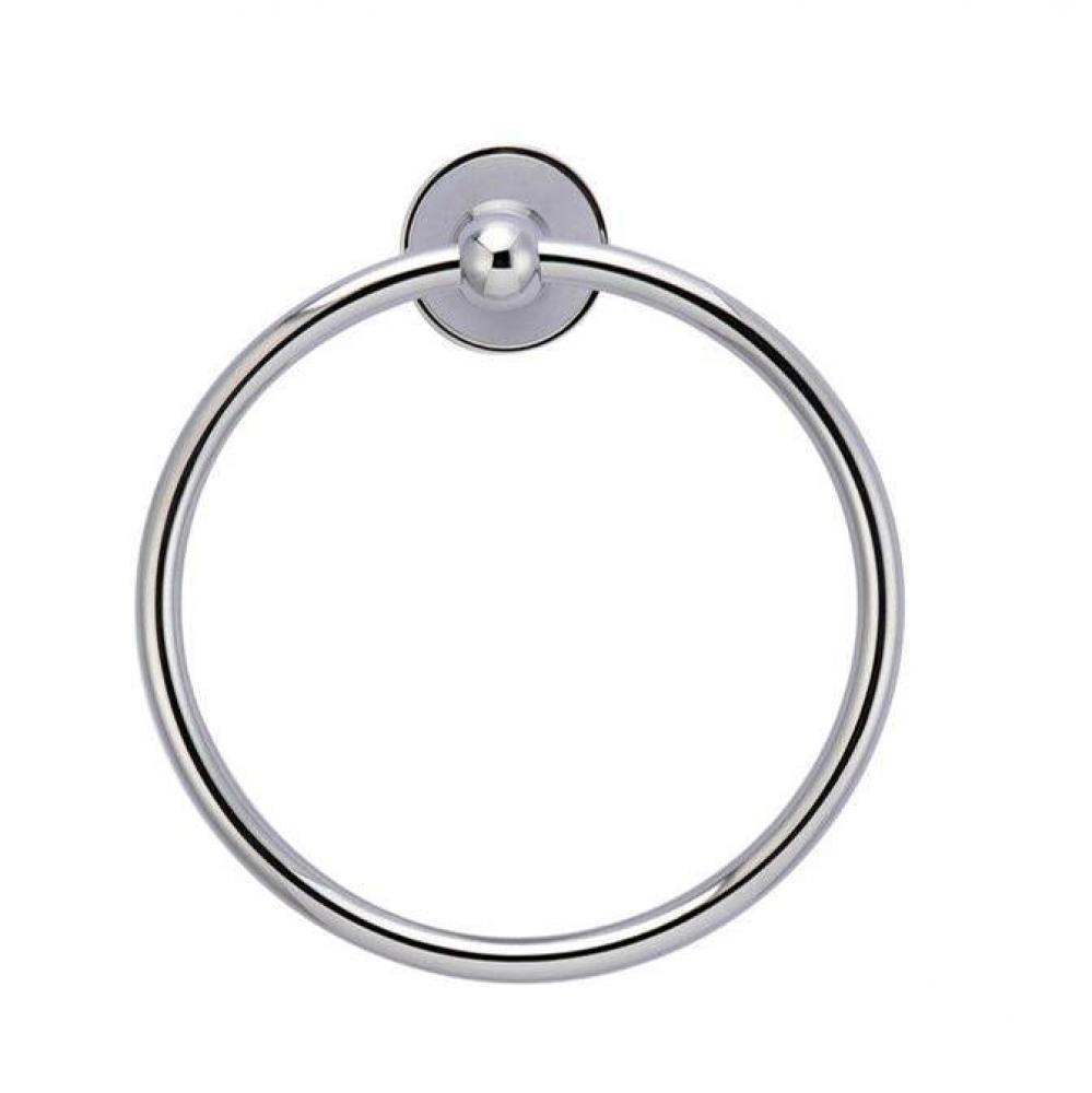 Gleason Towel Ring,Polished Chrome