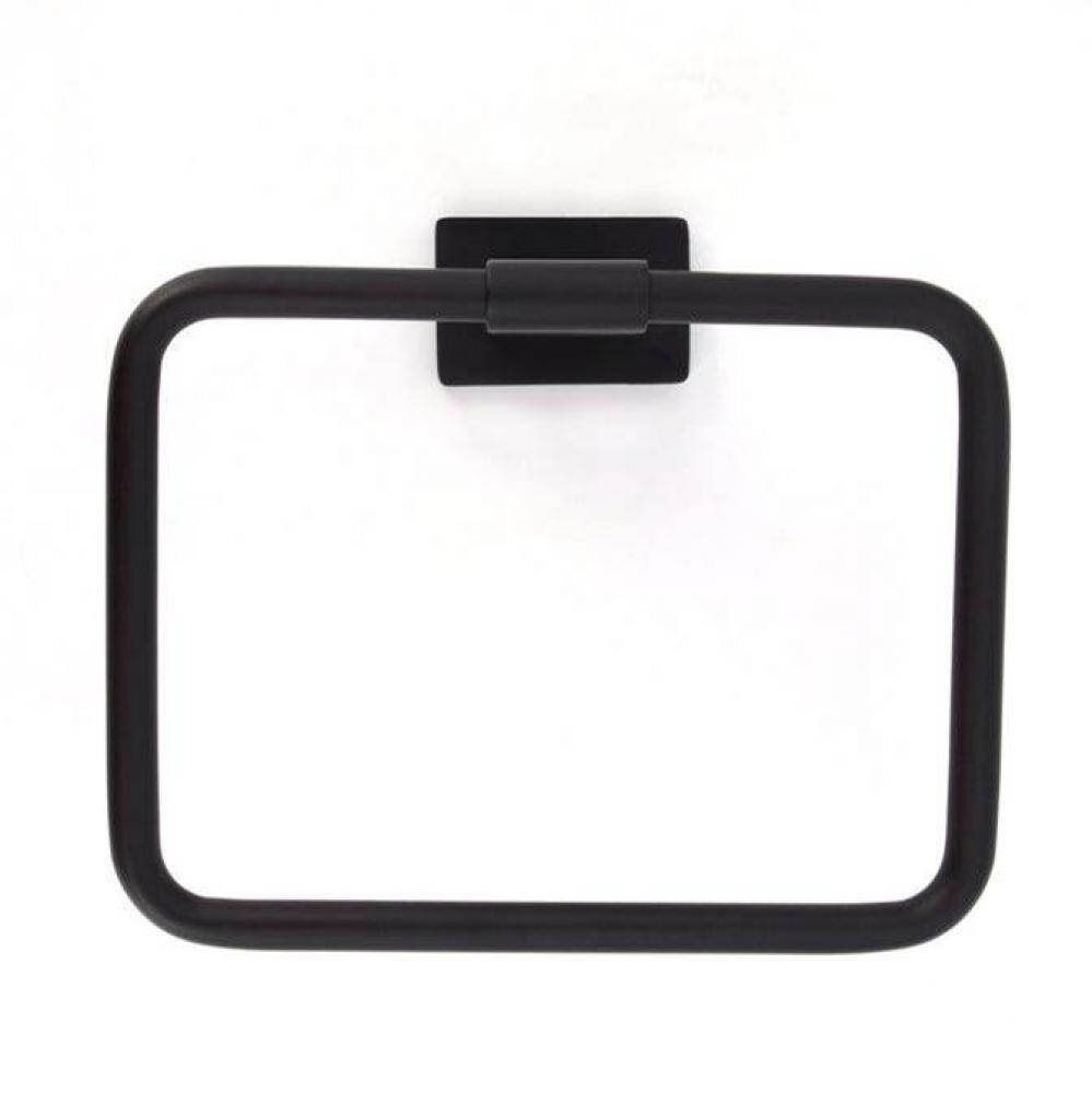 Nayland Towel Ring, Matt Black