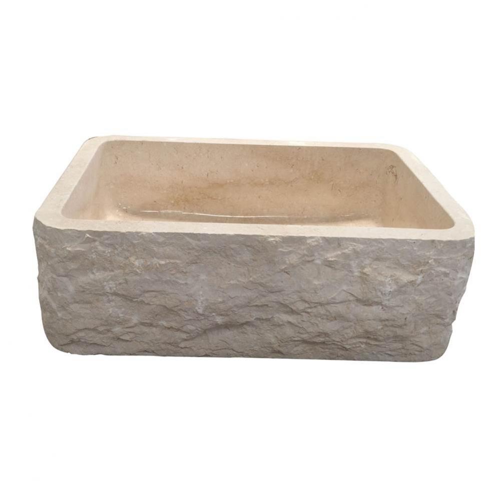 McKinley 24'' Marble SingleBowl Farmer Sink, MPGA