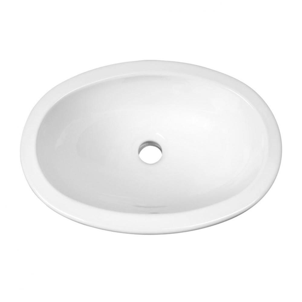 Lily Washbasin, White