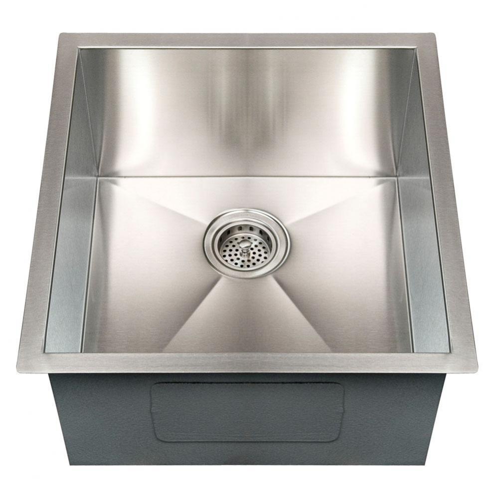 Telly 19'' SS Undermount Prep Sink