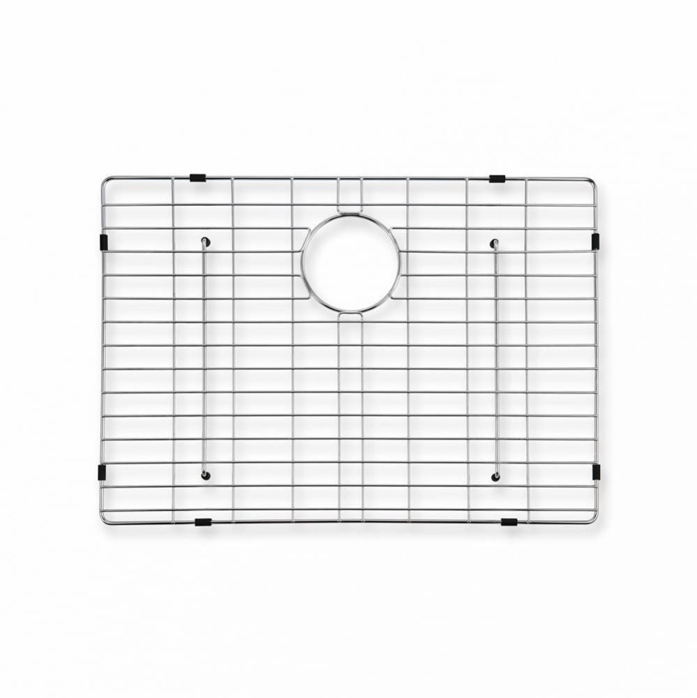 Salome SS Wire Grid Single Bwl 20-5/8'' x 12-3/4''D