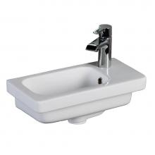 Barclay 4-1070WH - Resort 450 Wall-Hung Basin, White