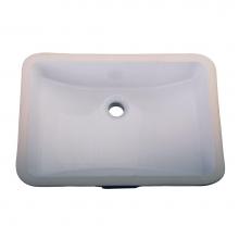 Barclay 4-715WH - Cleo Undercounter Basin, White