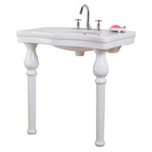 Barclay 978-WH - Milano Deluxe Console8'' cc, White