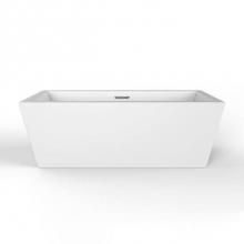 Barclay ATFRECN67EIG-CP - Stannard 67''Freestanding AC WH Tub,Internal Drain & OF CP