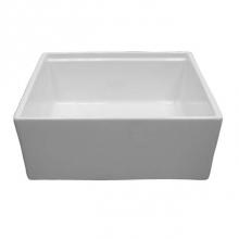 Barclay FS36AC-WH - Crofton 36''Single Bowl sink w/ledge,Plain front,White