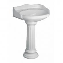 Barclay B/3-654WH - Vicki Basin, 4''cc, White