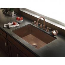 Bates and Bates Z1527T.ZP - Zarina, Rectangle Kitchen Sink, Textured Pattern, Undermount & Drop In