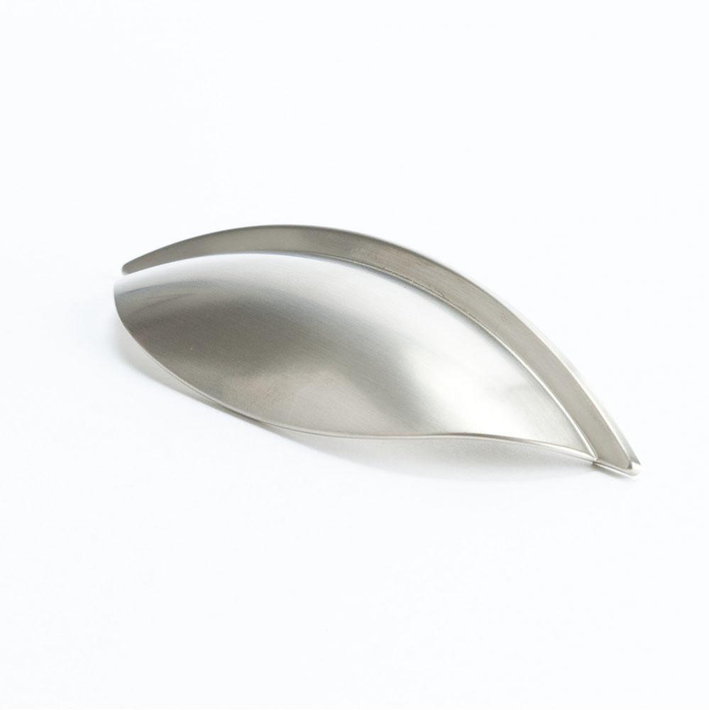 Euro Retro 64mm Brushed Nickel Cup Pull