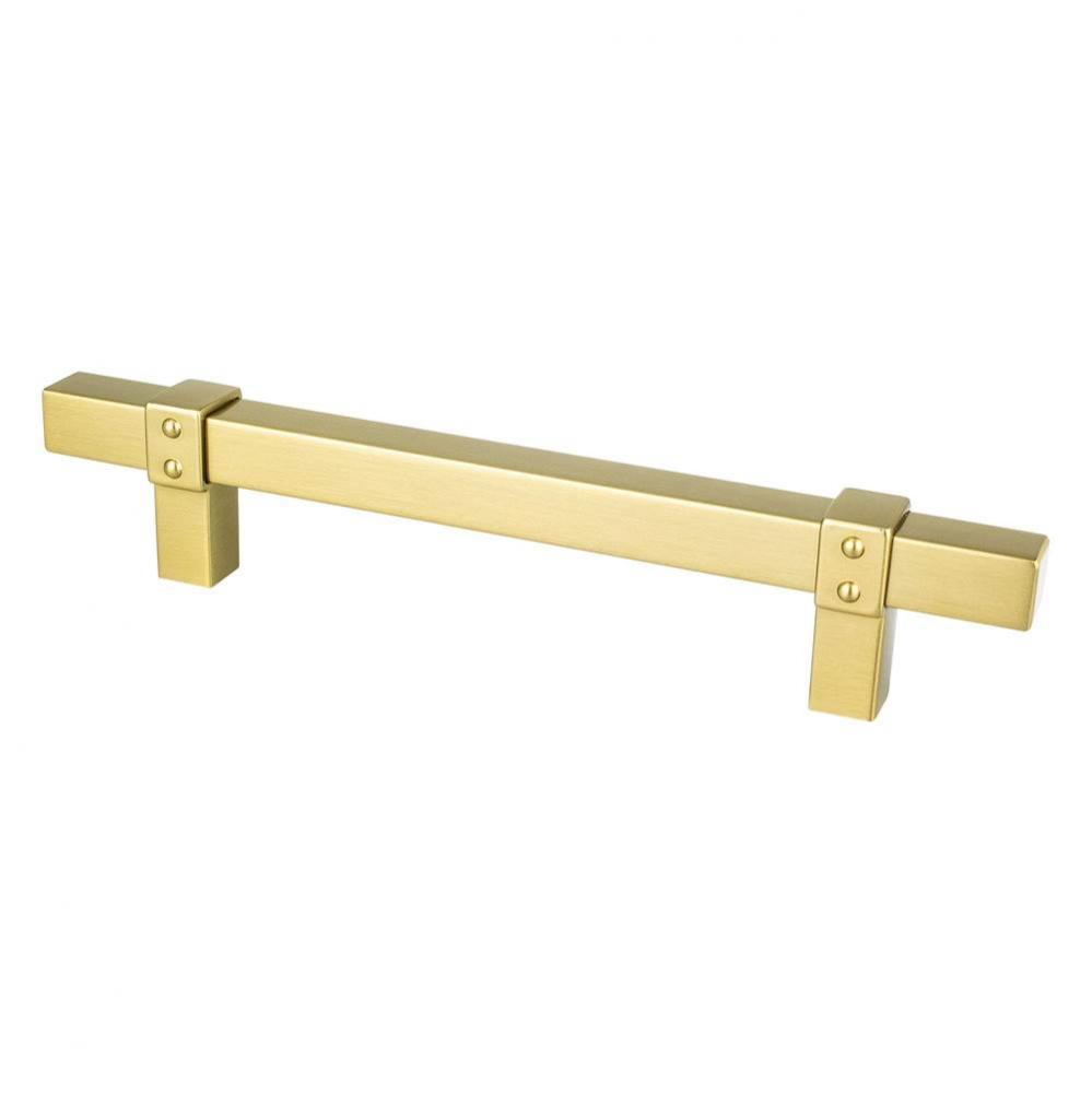 Rivet Rebel 128mm CC Modern Brushed Gold Pull