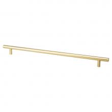 Berenson 0828-2MDB-P - Tempo 320mm CC Modern Brushed Gold Bar Pull