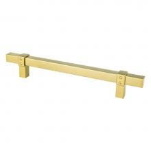 Berenson 5105-4MDB-P - Rivet Rebel 160mm CC Modern Brushed Gold Pull