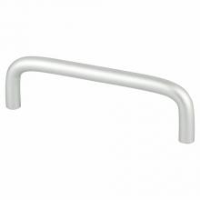 Berenson 6137-4SAL-P - Zurich 96mm Satin Aluminum Pull