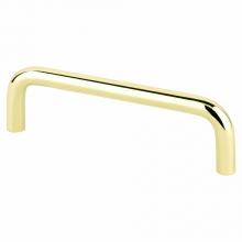 Berenson 6151-203-P - Zurich 96mm Polished Brass Pull