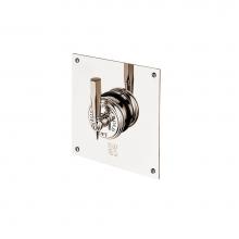 Barber Wilsons and Company MC53CSQ-PC - Mastercraft Concealed Thermostatic Valve With Square Plate