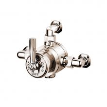 Barber Wilsons and Company MC53CU3-PC - Mastercraft Exposed Thermostatic Valve With Return Elbow (Compression Unions)