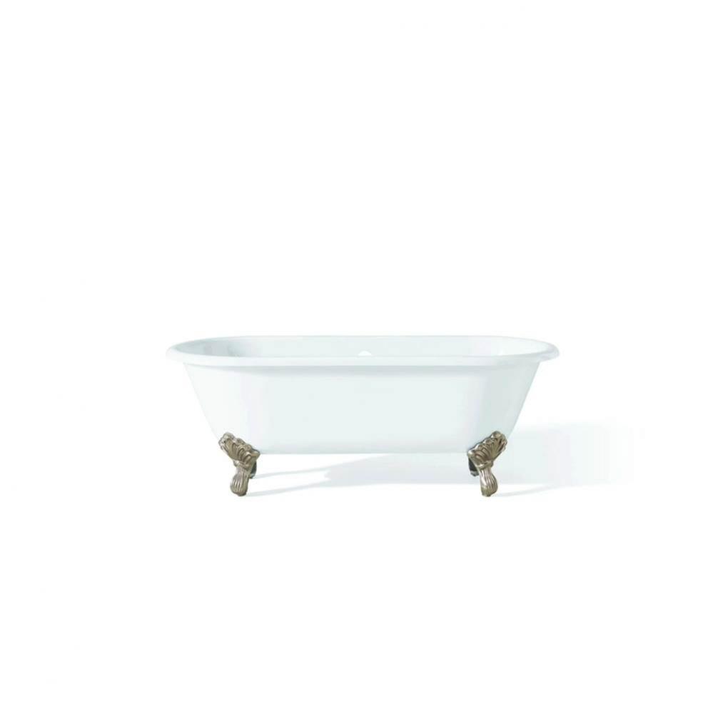 Shaughnessy Feet For Regal Tub, Brushed Nickel