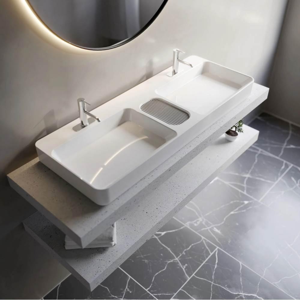 INFINITY DOUBLE Vessel Sink