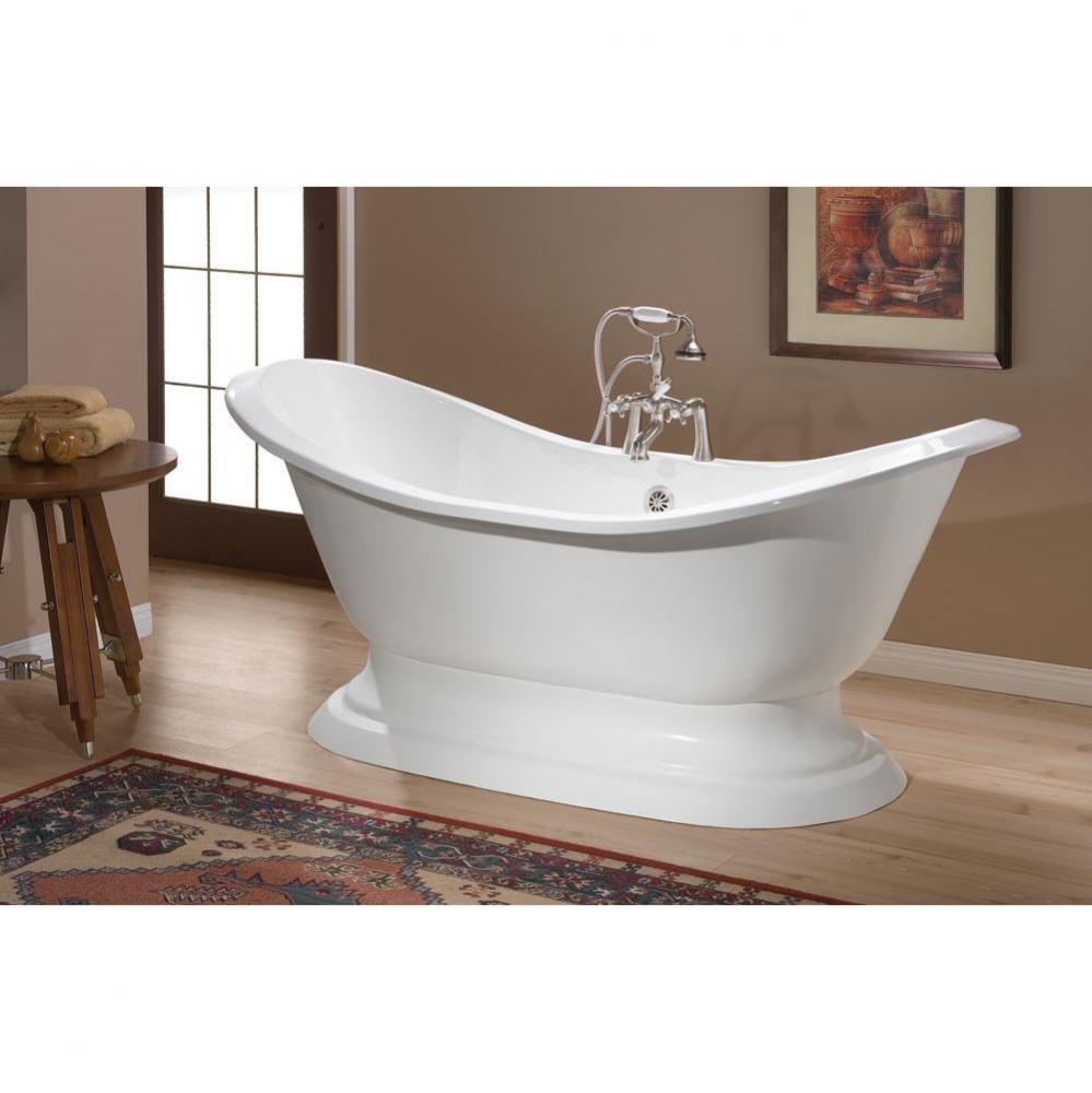 Regency Cast Iron Bathtub With Pedestal Base