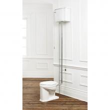 Cheviot Products 158-WH-CH - High Tank Toilet