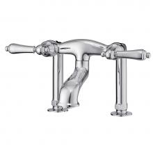 Cheviot Products 5142-CH-LEV - 5100 SERIES Basic Extra-Tall Deck-Mount Tub Filler - Lever Handles