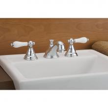 Cheviot Products 5220-PN-LEV - WIDESPREAD Sink Faucet - Lever Handles