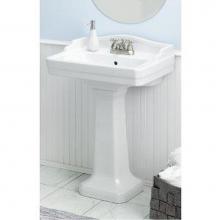 Cheviot Products 553-WH-4 - ESSEX Pedestal Sink