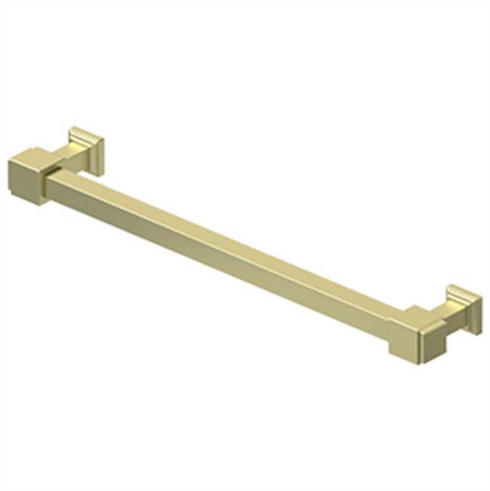 Decorative Cabinet Pull 7'', Manhattan, Solid Brass