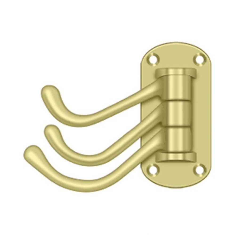 Triple Swivel Hook, Heavy Duty, 4'' Projection