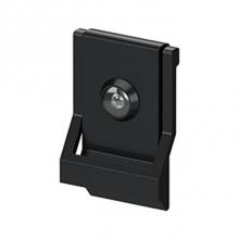 Deltana DKMV4U19 - Modern Door Knocker, UL Listed Viewer, Solid Brass