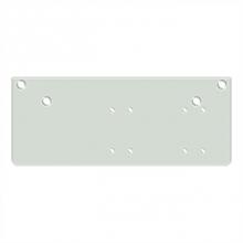 Deltana DP4041P-WHITE - Drop Plate for DC40 - Parallel Arm Installation