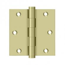 Deltana DSB353-UNL-R - 3-1/2'' x 3-1/2'' Square Hinge, Residential