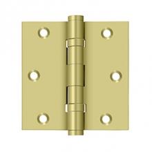 Deltana DSB35B3 - 3-1/2'' x 3-1/2'' Square Hinge, Ball Bearings