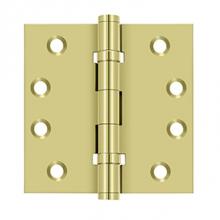 Deltana DSB4B3 - 4'' x 4'' Square Hinges, Ball Bearings