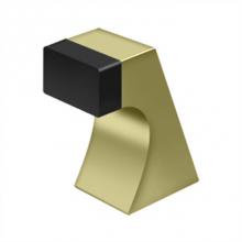 Deltana FDB250U3-UNL - Floor Door Bumper 2-1/2'', Contemporary, Solid Brass
