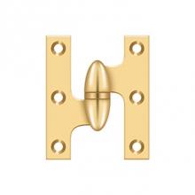 Deltana OK2520CR003-L - 2-1/2'' x 2'' Hinge