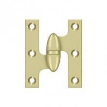 Deltana OK2520U3UNL-L - 2-1/2'' x 2'' Hinge