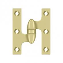 Deltana OK3025B3UNL-L - 3'' x 2-1/2'' Hinge