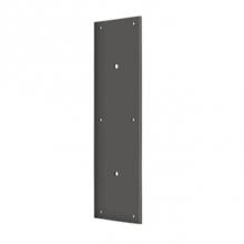 Deltana PPH3515U10B - Push Plate 15'' for 8'' Door Pull